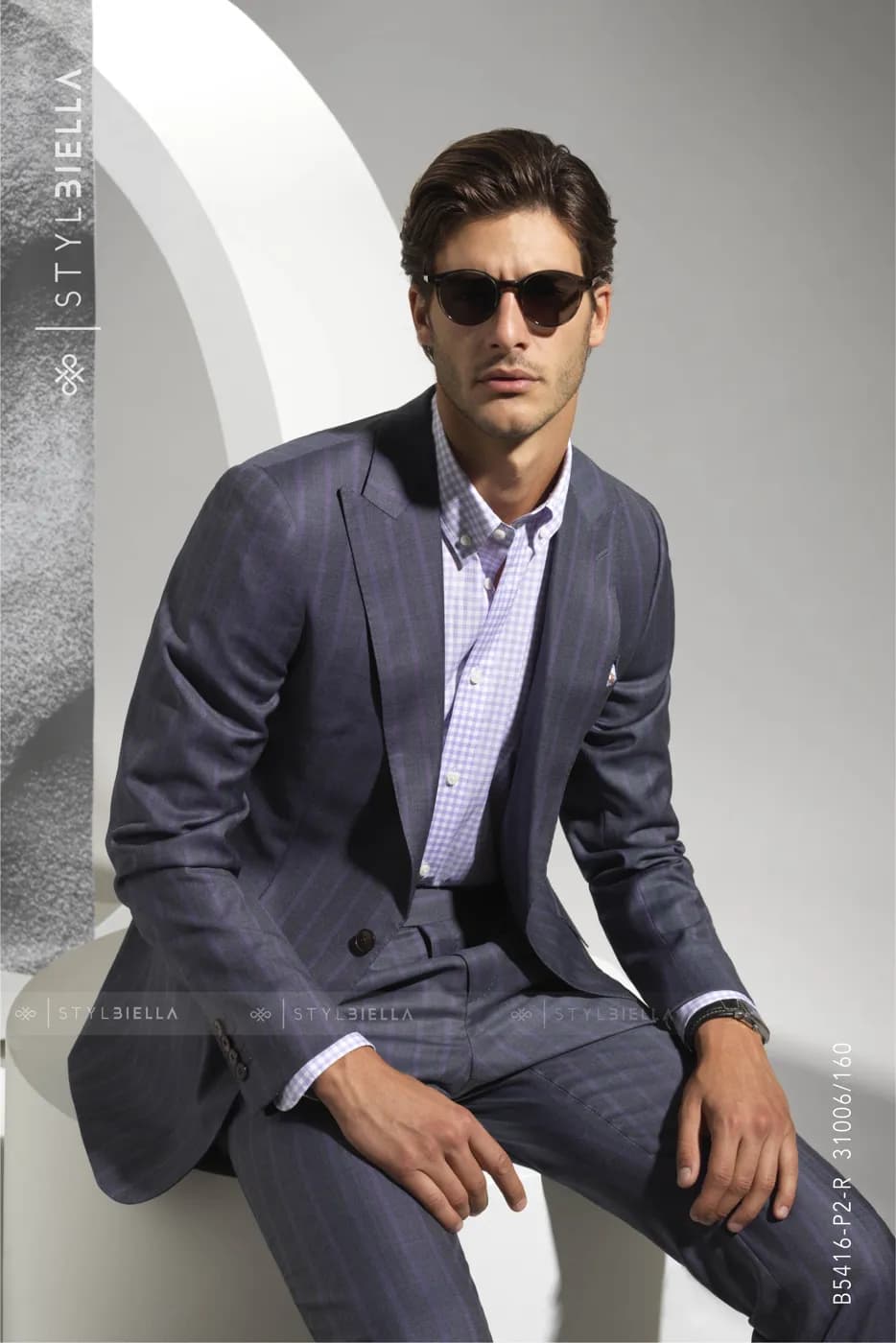 Custom Suit STB Fabric Made in Italy