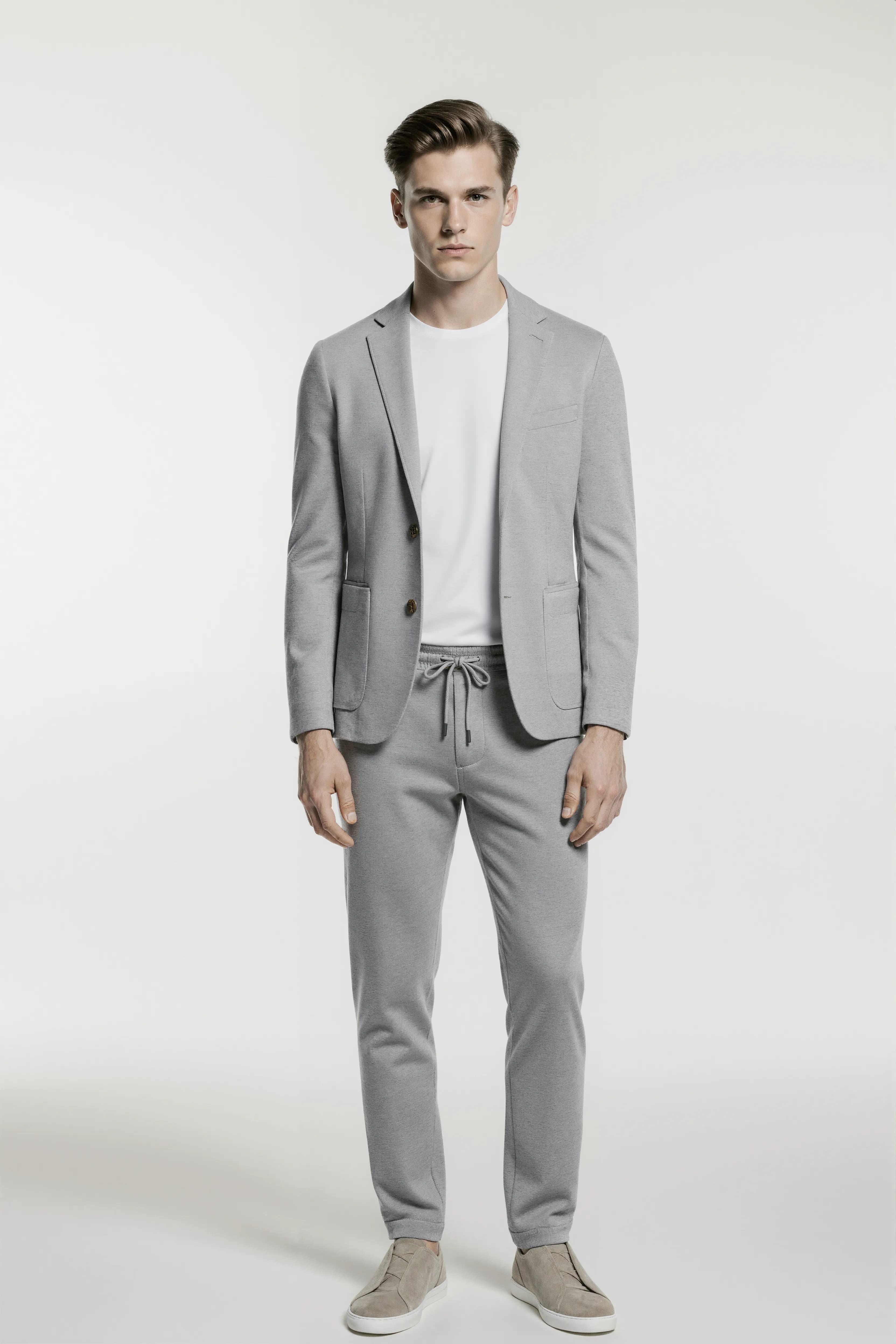 Light Grey Comfort Suit