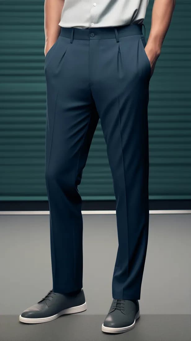Dark blue comfort pants