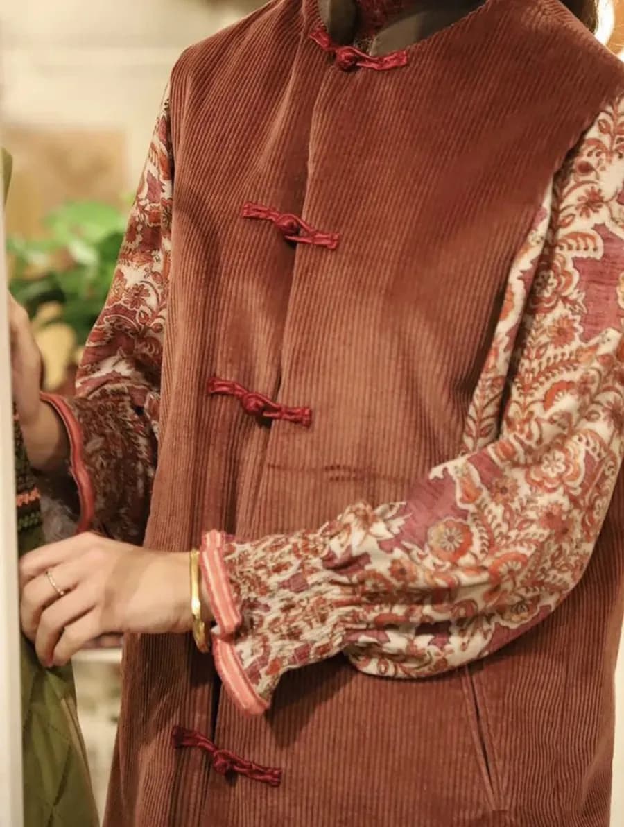 OTTAVIANO | Courduroy gilet