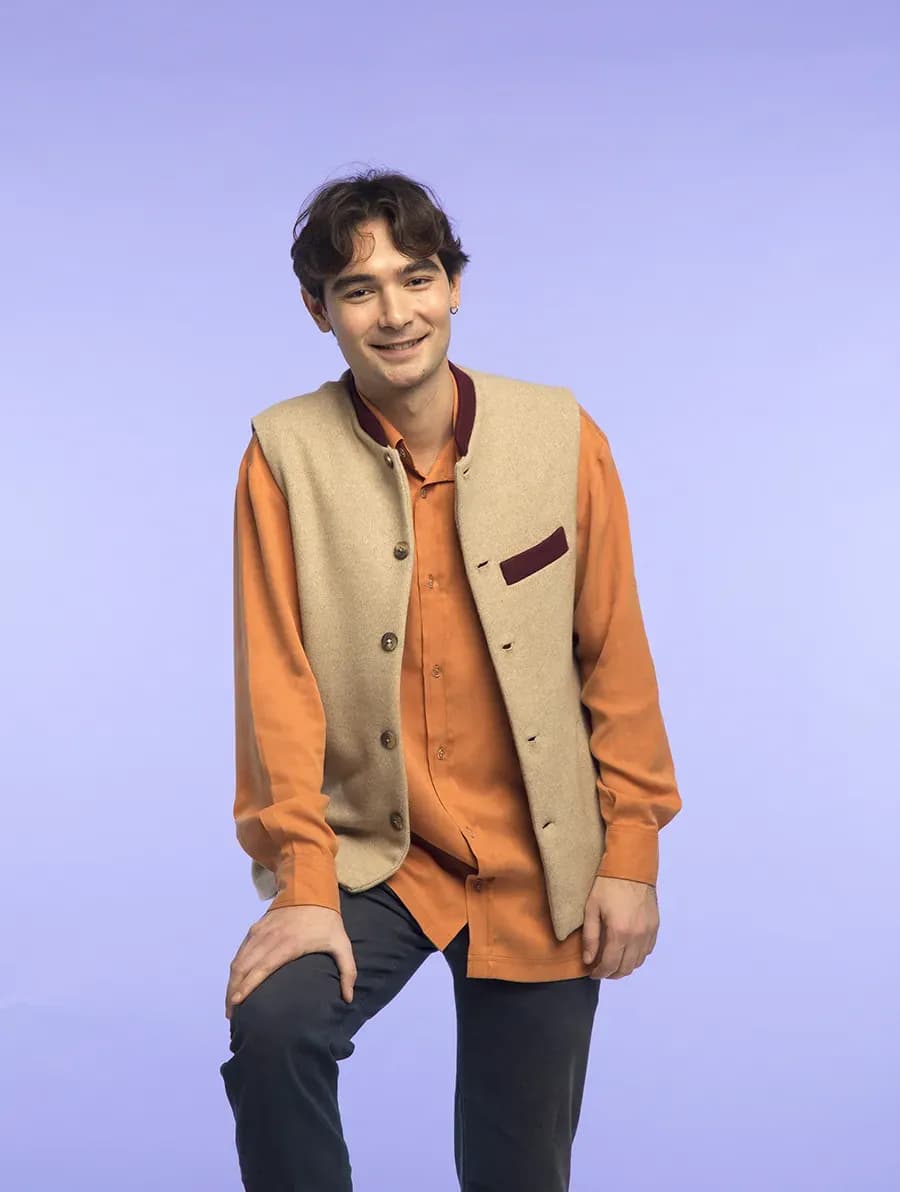 OTTAVIANO | Classic Wool gilet