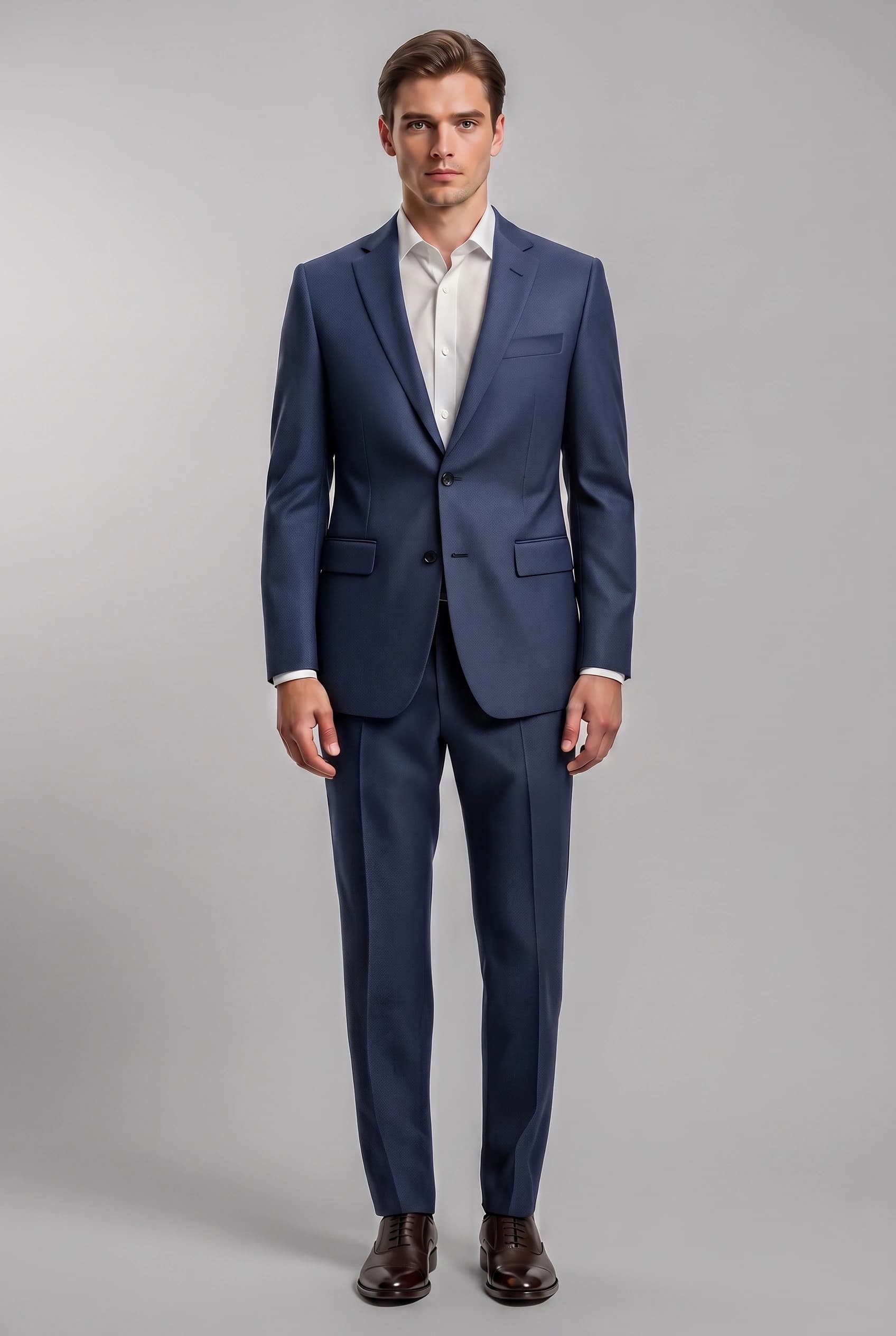Perfect Fit Suit Navy