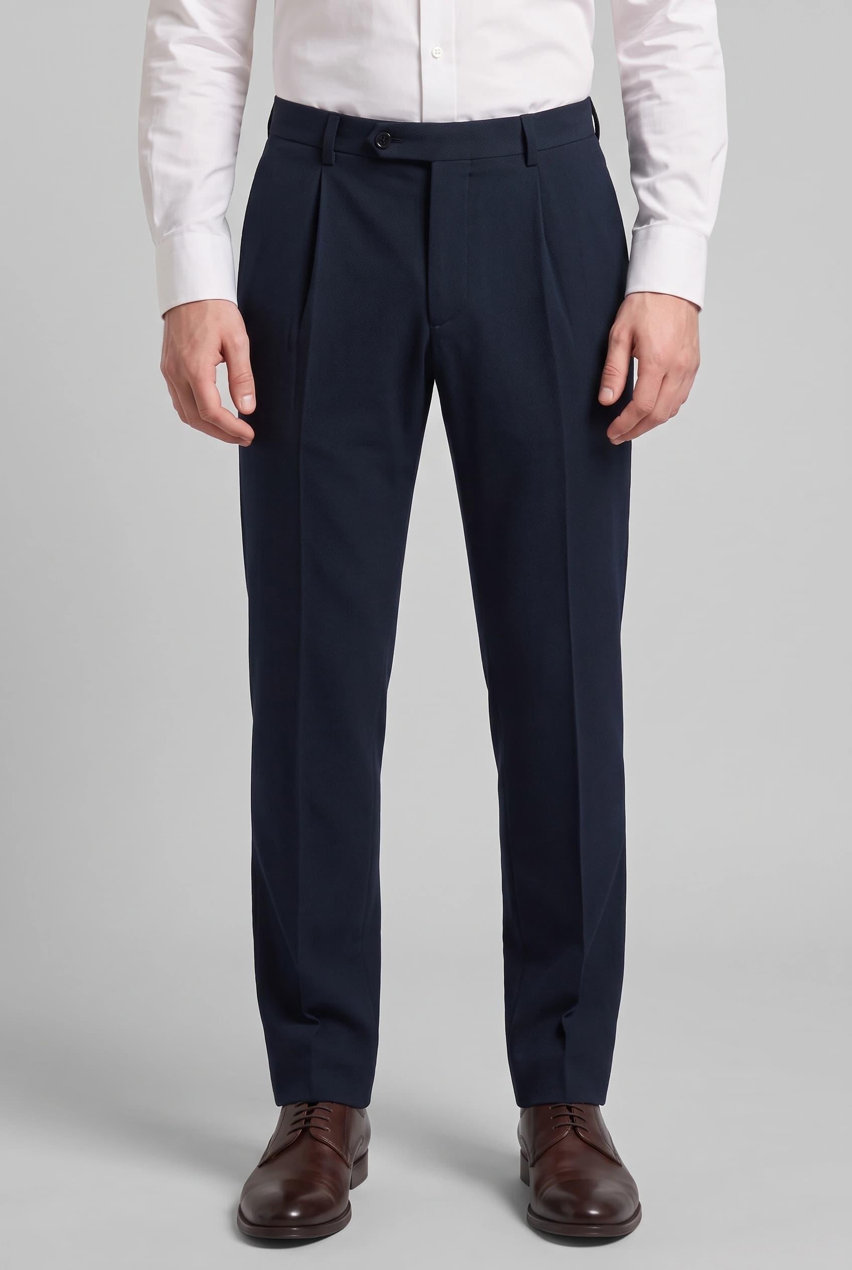 Seersucker Travel Trousers