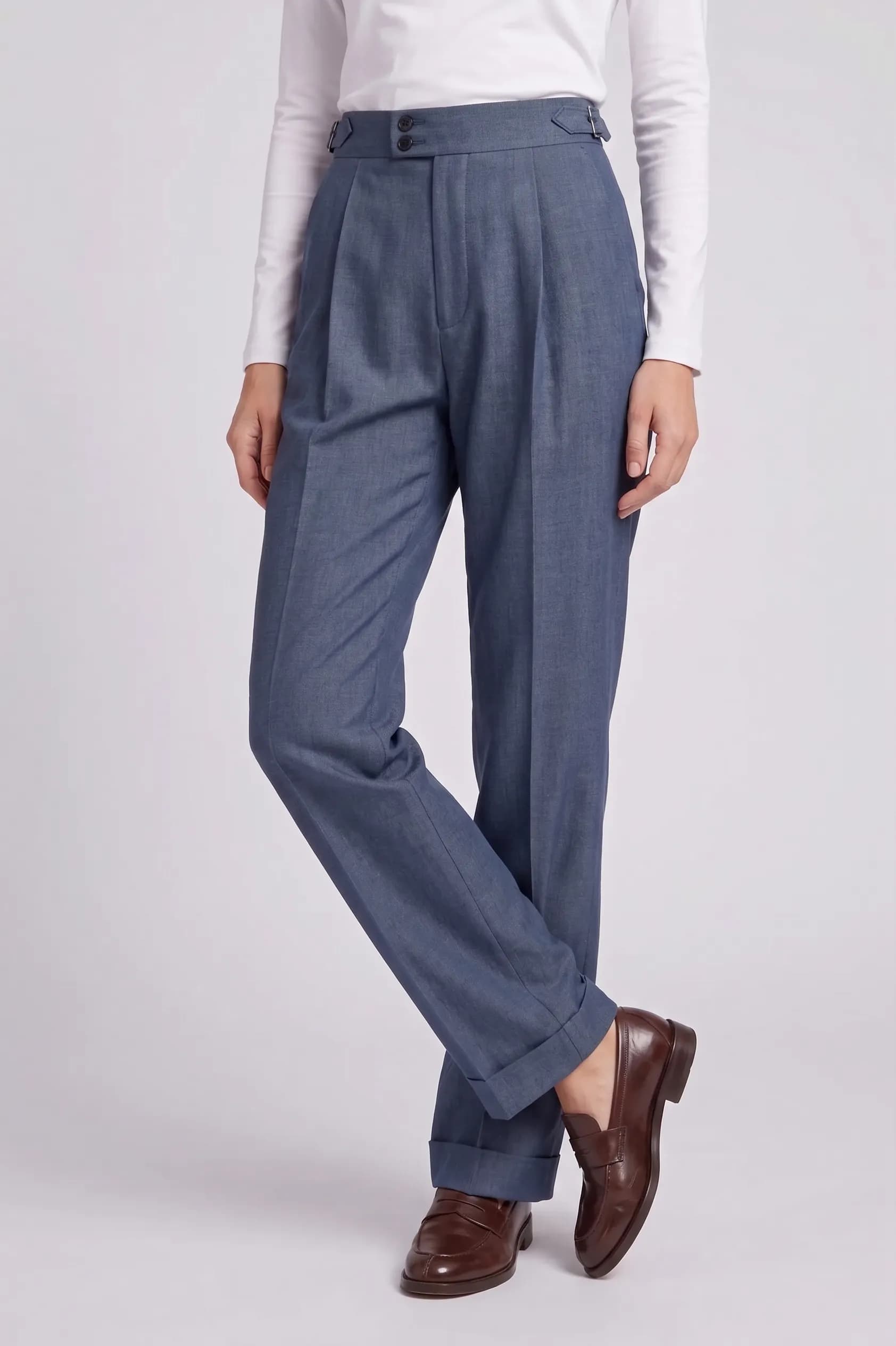 Relaxed Fit Women's Trousers