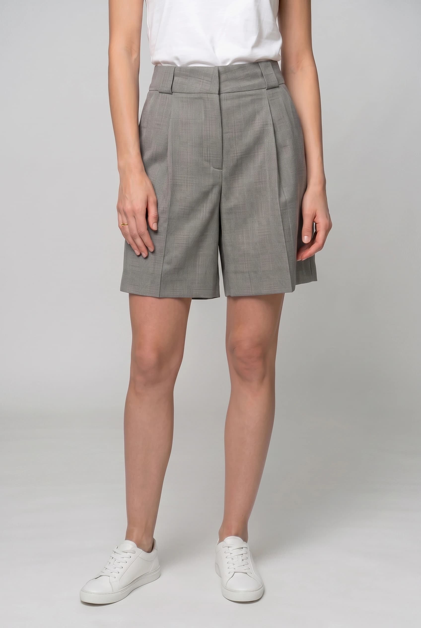 Luxury Wool Tailored Shorts